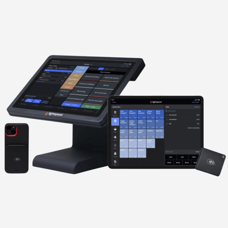 Lightspeed Kassensystem mit Hardware, Bild des Herstellers