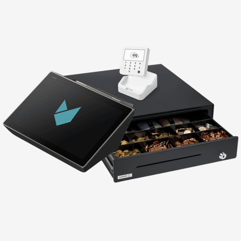 LocaFox Kassensystem mit Hardware, Bild des Herstellers