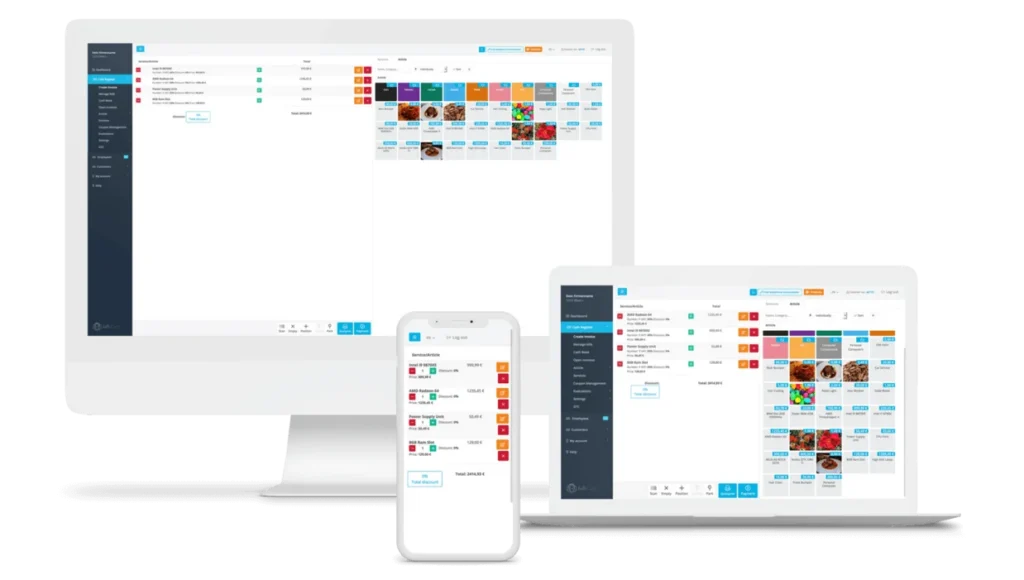 helloCash Kassensystem mit Hardware, Bild des Herstellers
